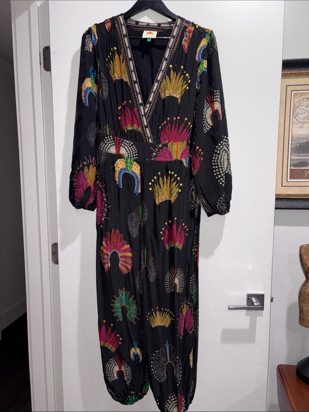 Farm Rio Wonderful Head dress jumpsuit
